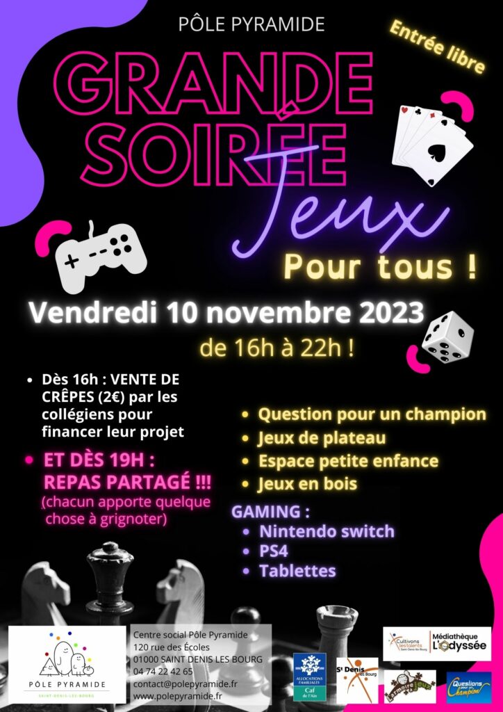 Une soirée jeux pour les adultes aujourd'hui - Rémalard-en-Perche (61110)